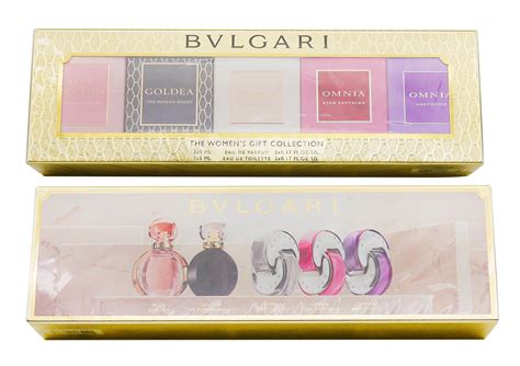 bvlgari perfume set of 5.